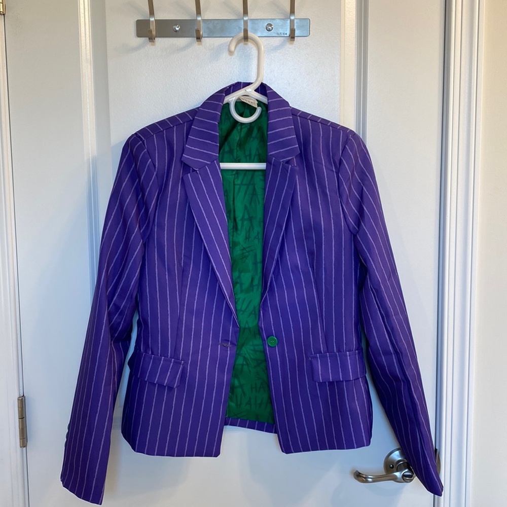 Women's Joker Costume Jacket